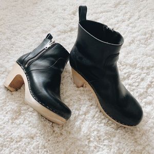 Swedish Hasbeens ankle Leather boots